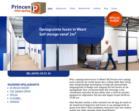 Princen Opslag Logo